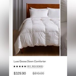 Quince Goose Down Comforter - Thumbnail 2